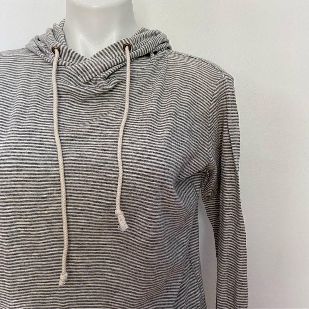 COPY - J Crew Cotton Stripped Hoodie - Picture 6 of 6
